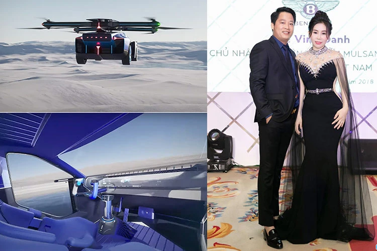 Chán siêu xe, Hoàng Kim Khánh khoe ôtô bay Xpeng AeroHT của Trung Quốc