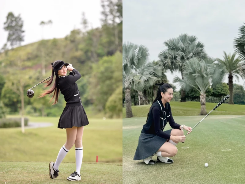 Chăm chơi môn "thể thao nhà giàu", Mai Ngọc ngày càng nóng bỏng