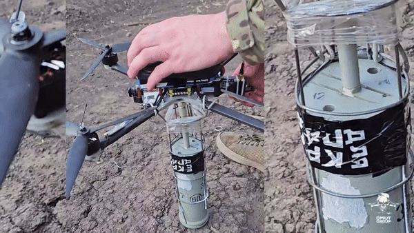Sau đó phóng drone về hướng phòng tuyến Ukraine ở rặng cây phía trước để tập kích. Như vậy Nga đã tham gia vào cuộc đua máy bay không người lái rải nhiệt nhôm với Ukraine. Theo TWZ, Kyiv Post.