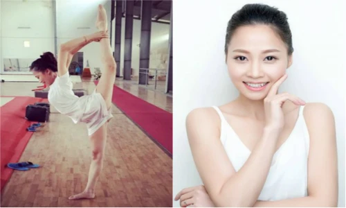  Cô giáo thể dục dụng cụ răng khểnh cực duyên 