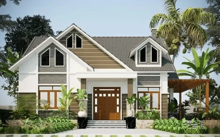 10 mẫu nhà mái thái đẹp quên lối về