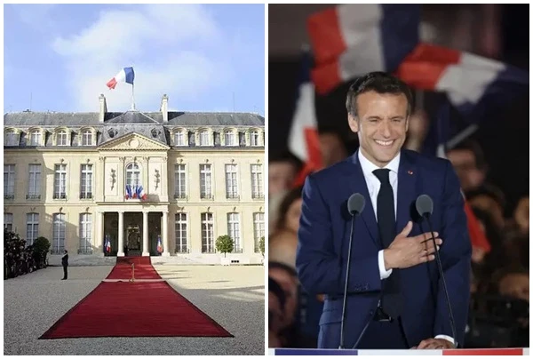 Bên trong cung điện ở và làm việc Tổng thống Pháp