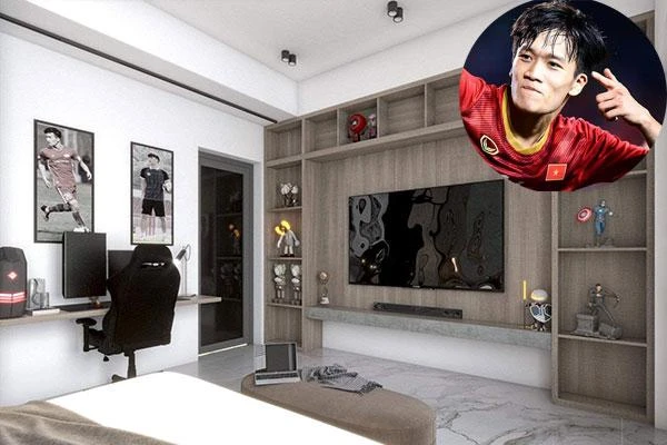 Đầu năm thăm nhà đẹp của cầu thủ Việt tuổi Hổ