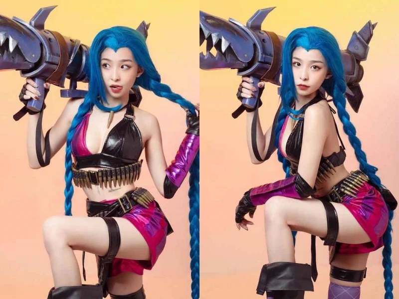 Cosplay thành nữ thần Liên Minh Huyền Thoại, gái xinh gây bão mạng