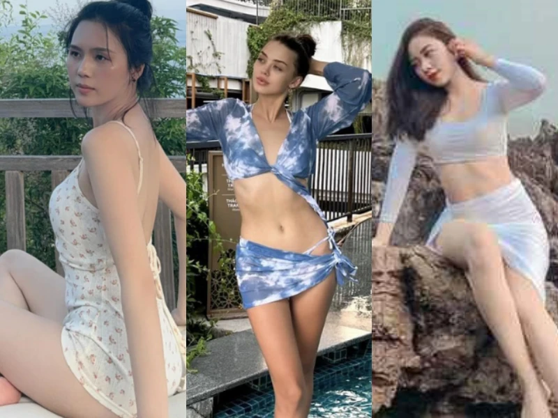 Hội vợ cầu thủ Việt khởi động đường đua bikini mùa hè