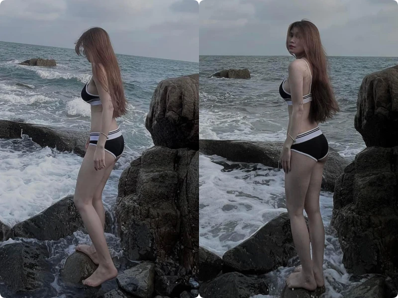 Cựu nữ cầu thủ Việt Nam tung ảnh bikini chào hè cực nóng bỏng