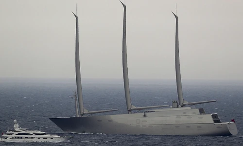 Mãn nhãn loạt siêu du thuyền của các tỷ phú Nga