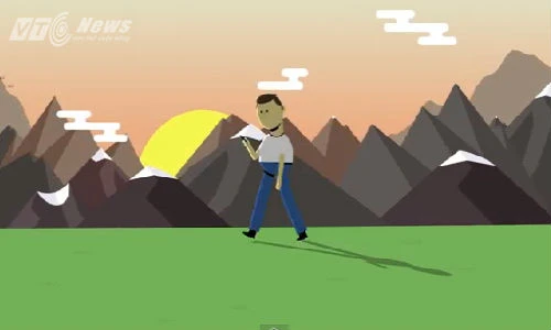 Clip: Ngày buồn chán của anh chàng mê điện thoại
