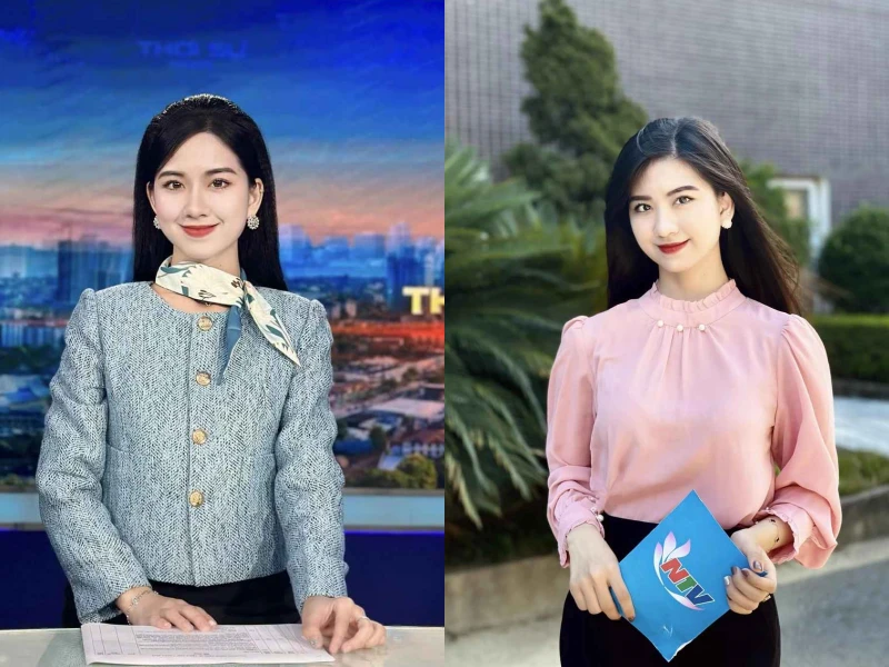 Con gái cựu danh thủ đội tuyển Việt Nam xinh đẹp trên sóng truyền hình