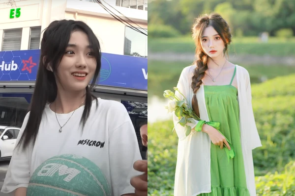 Lộ danh tính cô gái đẹp tựa thiên thần tỷ tỷ trò chuyện trên phố