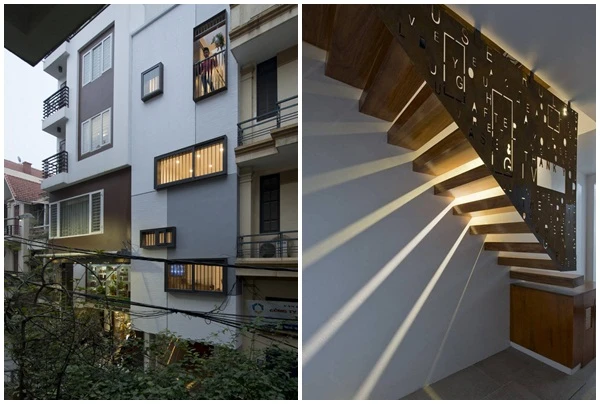 Dùng giải pháp chiếu sáng thông minh, nhà 42m2 ở Hà Nội lên báo Mỹ