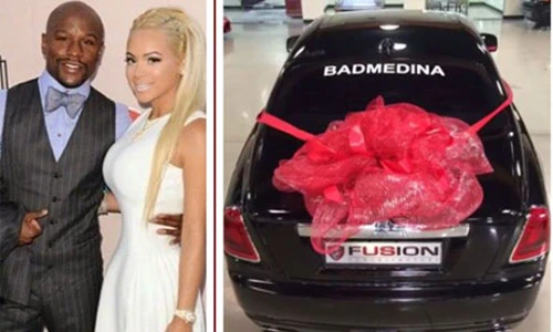 Floyd Mayweather tặng bạn gái 4 xe Rolls-Royce hơn 30 tỷ