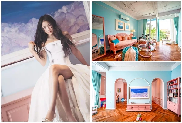 Bất ngờ trước “căn nhà kẹo ngọt” của “siêu vòng 1” Thủy Top 