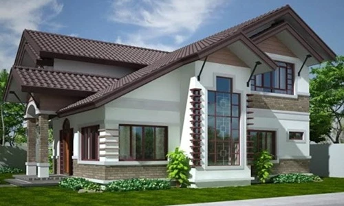 10 mẫu nhà mái thái 2 tầng thiết kế sáng tạo