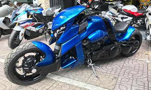 Môtô siêu độc V-Rex Travertson mới giá gần 2 tỷ ở Sài Gòn