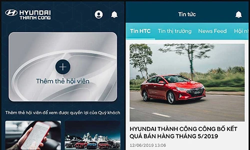 Ra mắt ứng dụng mua và bảo dưỡng xe Hyundai tại VN