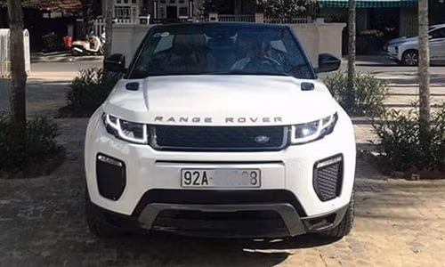 Đại gia Quảng Nam bán Evoque mui trần tiền tỷ