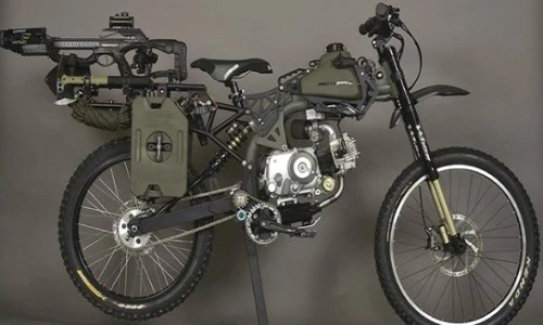 Xe đạp cho ngày tận thế nhìn dữ dằn thế nào?