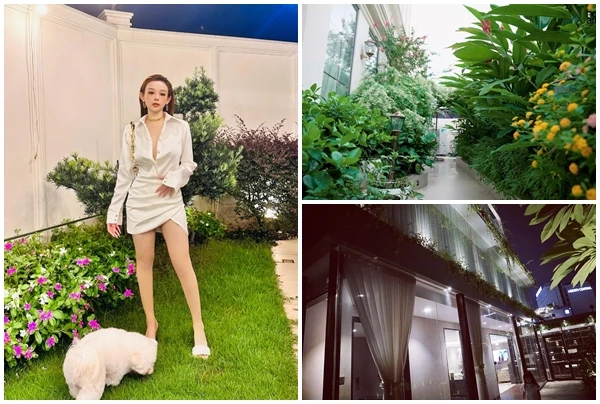 Biệt thự trăm tỷ của “phú bà” Vbiz U40 vẫn xinh như búp bê