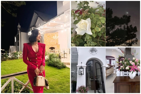 Biệt thự đồ sộ như lâu đài của Lệ Quyên tại Đà Lạt 
