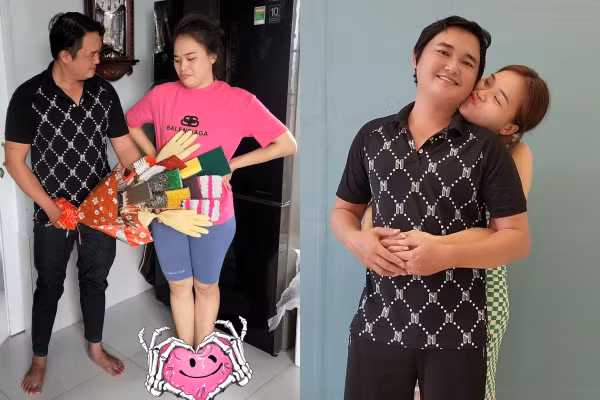 Được chồng che chắn vòng 2, "thánh sún" dính tin đồn có thai