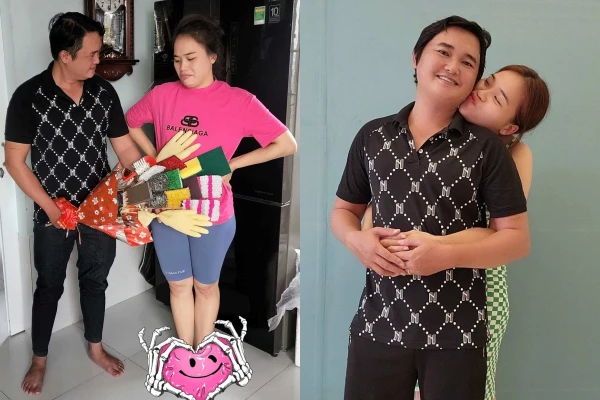 Được chồng che chắn vòng 2, "thánh sún" dính tin đồn có thai