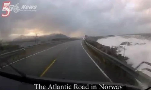 Đứng tim xem clip 5 con đường rùng rợn nhất thế giới