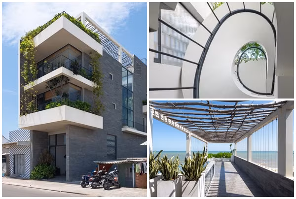 Chiêm ngưỡng ngôi nhà hướng biển đầy thơ mộng tại Vũng Tàu