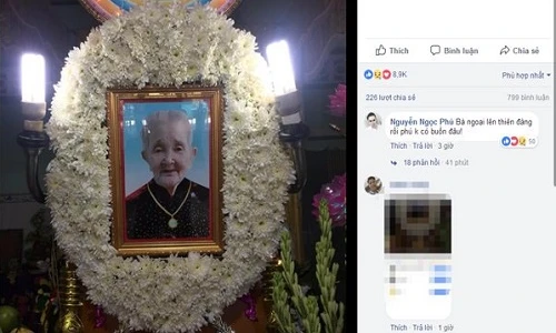 Dân mạng tiếc nuối bà ngoại “xì-tin” nhất VN qua đời