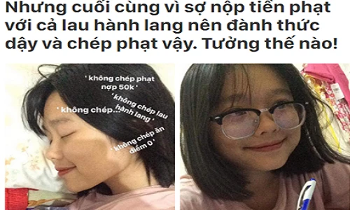 Nữ sinh kể chuyện chép phạt bằng ảnh gây sốt, cô ấy là ai?