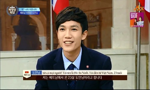 Trai đẹp Việt rạng rỡ trên sóng truyền hình Hàn Quốc