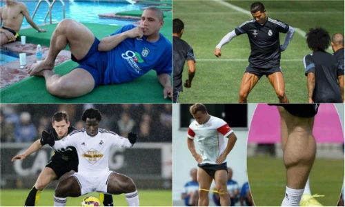 Ngôi sao bóng đá có cơ bắp chẳng kém VĐV thể hình