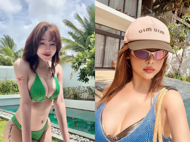 Cựu hot girl Elly Trần và Huyền Baby vẫn nóng bỏng dù 2 con 