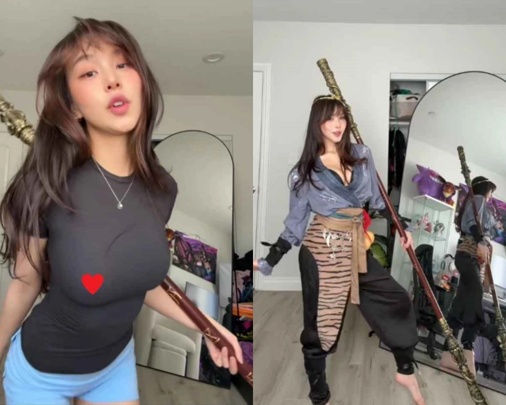 Không mặc "bảo hộ" cosplay Black: Myth Wukong, nữ coser gây bão