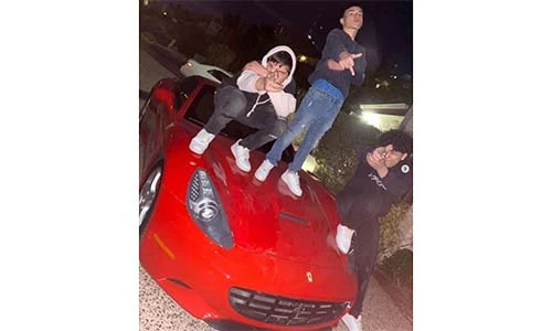 Đứng lên siêu xe Ferrari để tự sướng và cái kết... 6000 USD