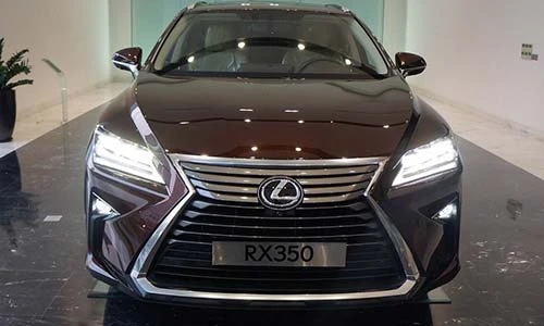Triệu hồi tới 282 xe sang Lexus RX350 tại Việt Nam 