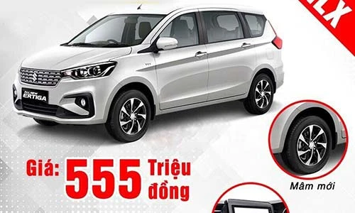 Suzuki Ertiga 2020 về Việt Nam, thêm trang bị và tăng giá bán