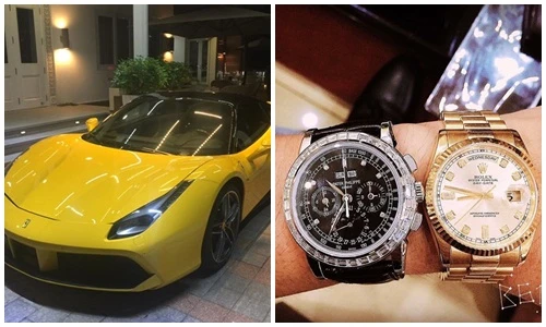 Cách “đốt tiền” vào hàng hiệu gây choáng của thiếu gia Việt