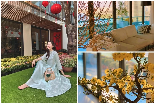 Biệt thự bạc tỷ ngập sắc hoa của Hoa hậu Đặng Thu Thảo 