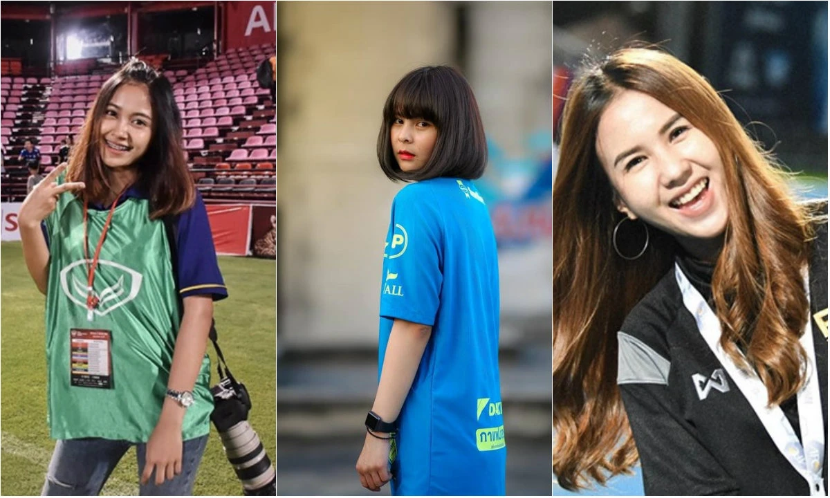 Dàn bóng hồng làng báo Thái vừa xuất hiện khiến anh em “tê liệt“