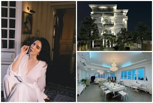 Biệt thự trắng xa hoa giữa trung tâm TP HCM của Lý Nhã Kỳ
