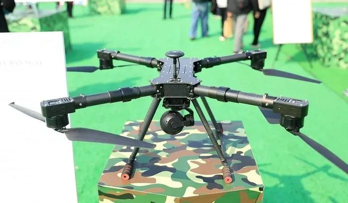 UAV chiến đấu thương hiệu Việt khiến người dân thích thú