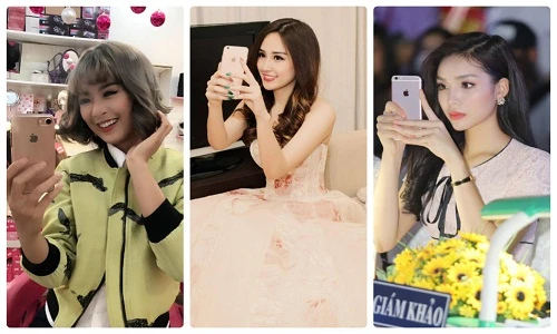 Soi điện thoại "bồ kết" của Hoa hậu Việt Nam