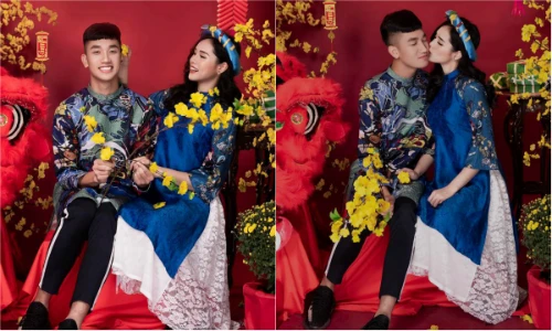 Khoe ảnh với bạn gái, cầu thủ đội tuyển Việt Nam bị "soi" điều này