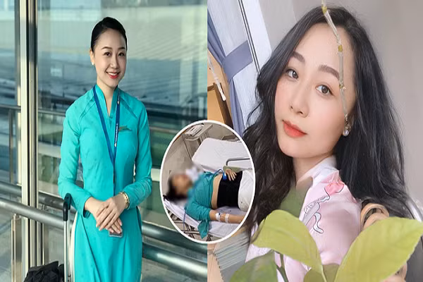 Xót xa nhan sắc nữ tiếp viên hàng không bị xe Mercedes tông