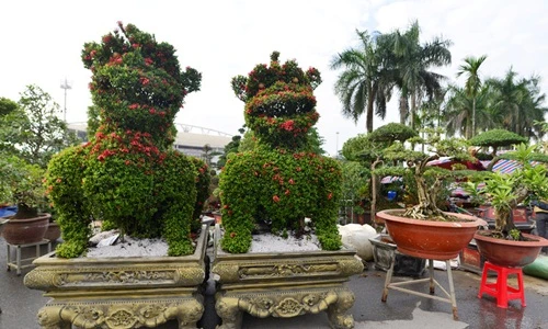 Tất tần tật kiểng hình chó đón Tết Mậu Tuất 2018