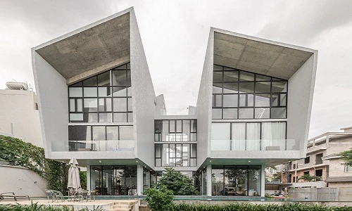 Nhà song lập kiến trúc độc lạ chưa từng có ở Sài Gòn