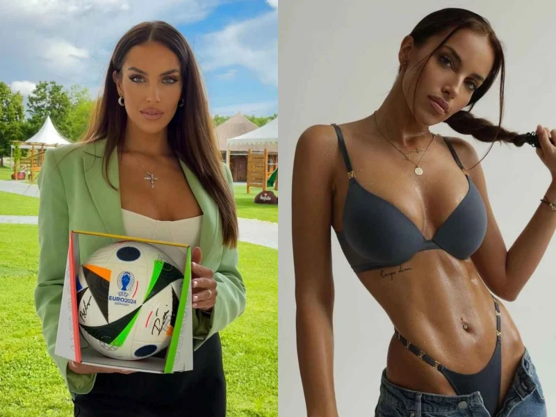 Nữ phóng viên thể thao gây sốt tại EURO 2024 nhờ body "cực cháy"
