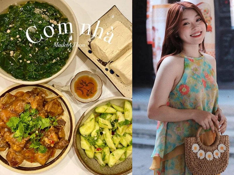 Khoe mâm cơm dưới 100.000 đồng, cô gái được netizen "muốn bắt về nuôi"