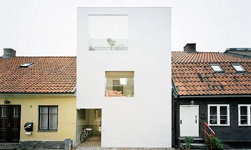 Nhà khối hộp đơn giản nhưng bên trong đẹp ngang khách sạn